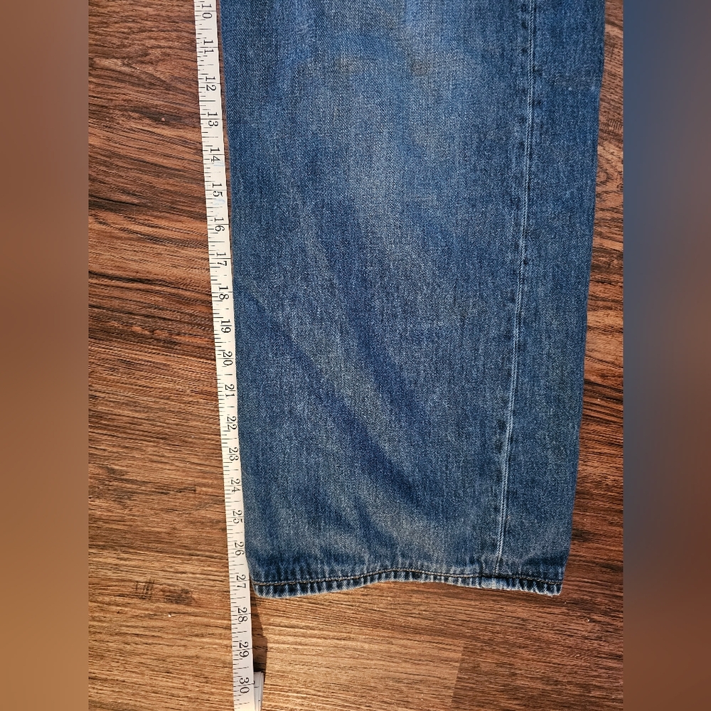 Rag & Bone Logan Mid-Rise Wide Leg Jeans Size 31 Tag, 34 Measurments - Picture 12 of 12